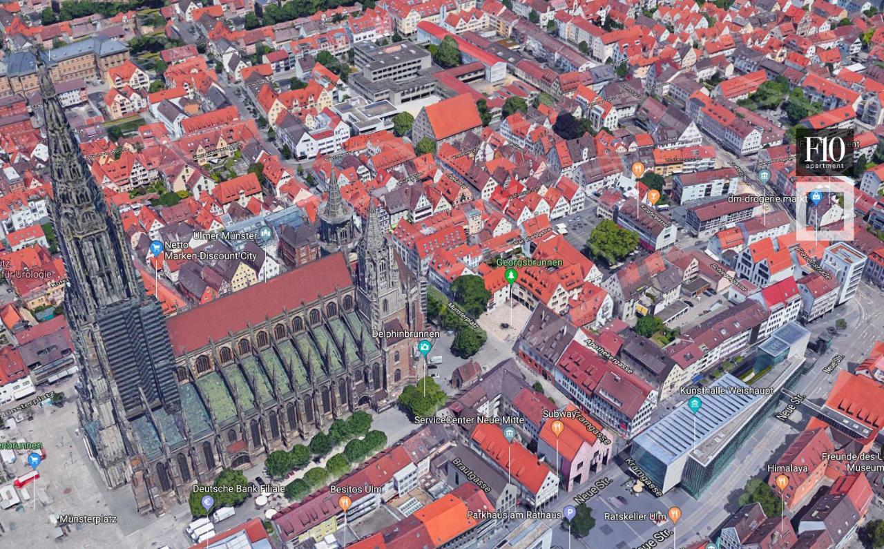 F10 Apartments Ulm Kültér fotó